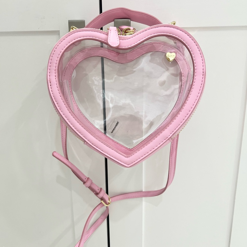 SCL Clear Heart Crossbody